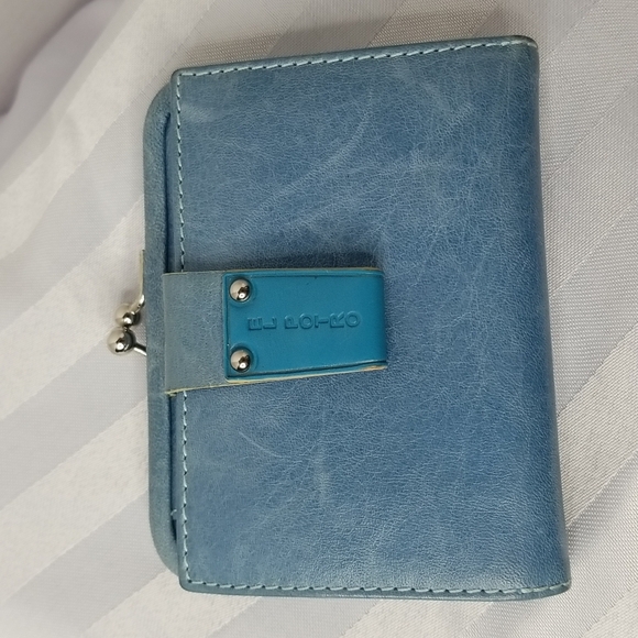 EL POTRO Handbags - EL POTRO CARD CASE / COIN WALLET IN BLUE